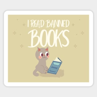 I read banned books Sticker